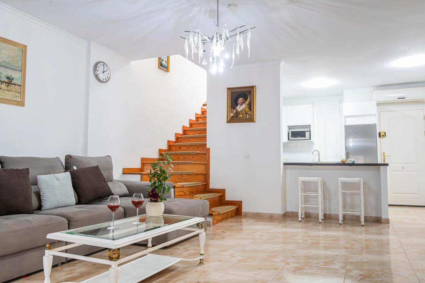 Cozy Townhouse With Ocean Views In Costa Adeje公寓 外观 照片